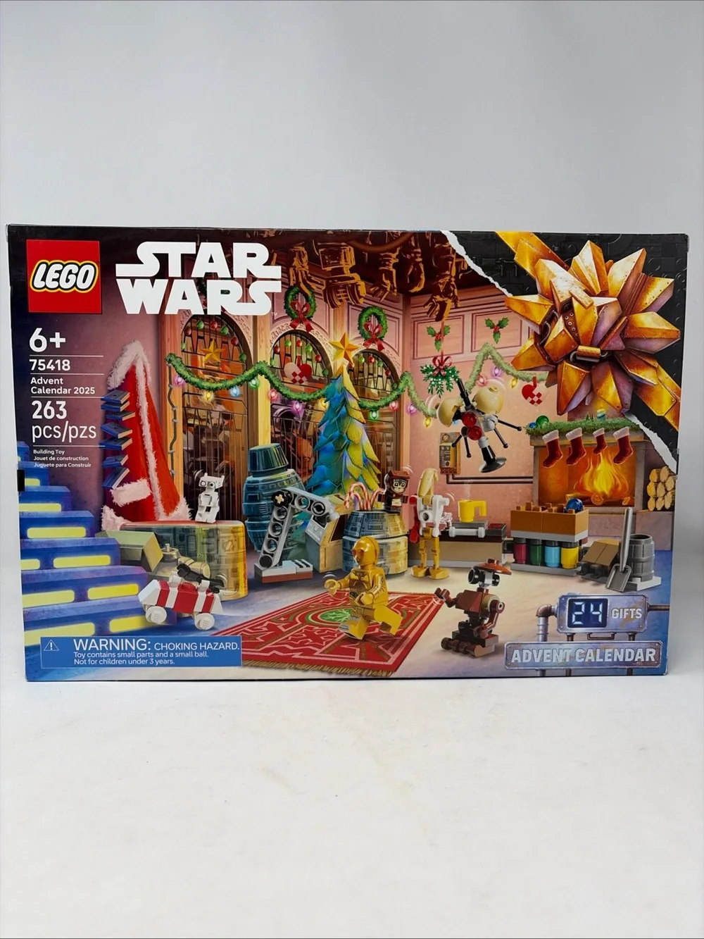 Lego Star Wars Advent Calendar 2025 with 24 Toys Set 75418 New Sealed